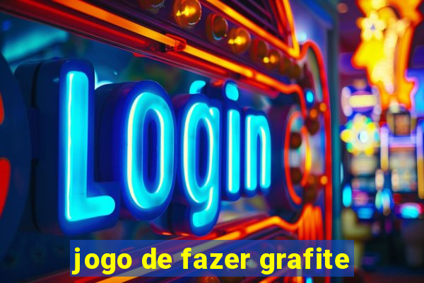 jogo de fazer grafite